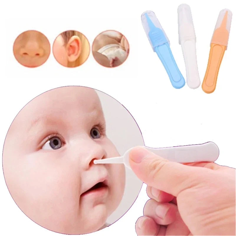 Baby Dig Booger Clip Säuglinge Ohr Nasen Nabel Reinigungsgeräte Kinder Sicherheitspincette Reinigungszange Kleinkind Nasenhöhlenpflegebedarf Hauptbild