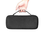 Aufbewahrungsbox für Steam Deck OLED Konsole mit Tragegriff, stoßfeste Hartschalen-EVA-Tasche mit Reißverschluss und Netztasche für Kabel und Ladegerät
