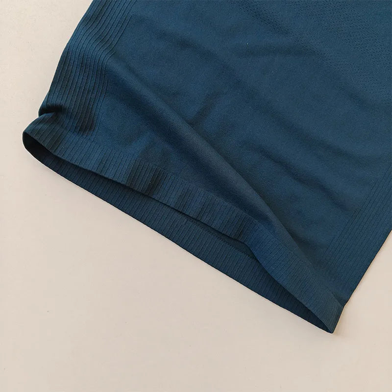 Damen Outdoor Sportshirt Yoga Wear Fitness T-Shirt Laufshirt Workout Oberteile T-Shirt Damen Sportbekleidung Trainingskleidung Fitnessstudio