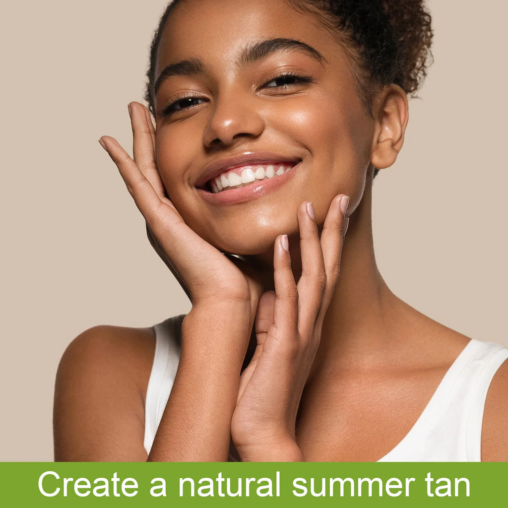 Tanning Oil Build Bronze Face Body Tone Enhance Post Sun Bronzing Solarium Lock Moisturizing Softness Darker Solar Tanning Oil