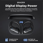 ERAZER XT60PRO Sport-Wireless-Kopfhörer Bluetooth-Ohrhörer In-Ear-Kopfhörer mit Geräuschunterdrückung und Mikrofon Ohrbügel