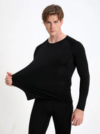 Men's Compression Shirts: Get Fit Fast With Long Sleeve Athletic Workout Tops!
