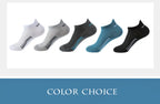 5 Paar kurze Baumwollsocken für Herren, hochwertige, tief geschnittene Crew-Socken für Damen, Knöchelsocken für Sport, atmungsaktives Mesh für den Sommer, lässige, weiche Herrensocken