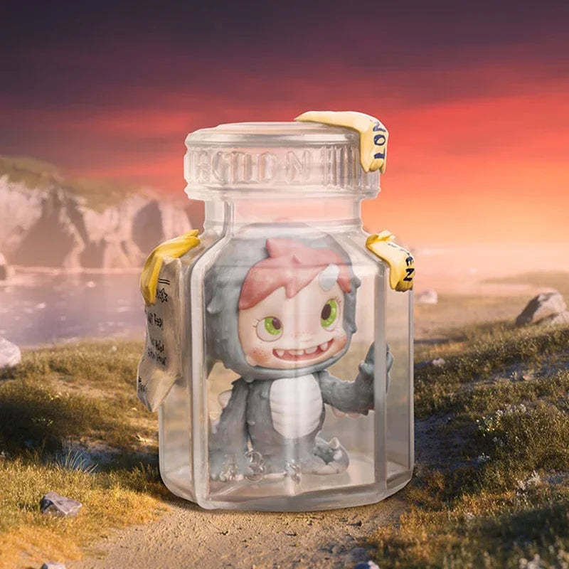 POP MART POLAR Monster Village Serie Blind Box – Süße Anime-Figuren, Ornamente, Überraschungsgeschenkpuppe – Originalspielzeug für Sammler