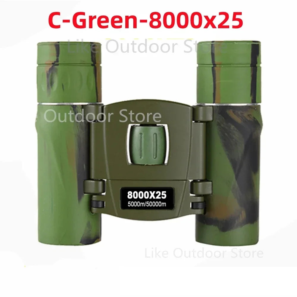 Leistungsstarkes Fern Fernglas Monokular Teleskop Faltbar Tragbar BAK4 FMC Optik Jumelles für Outdoor Camping Jagd Konzert