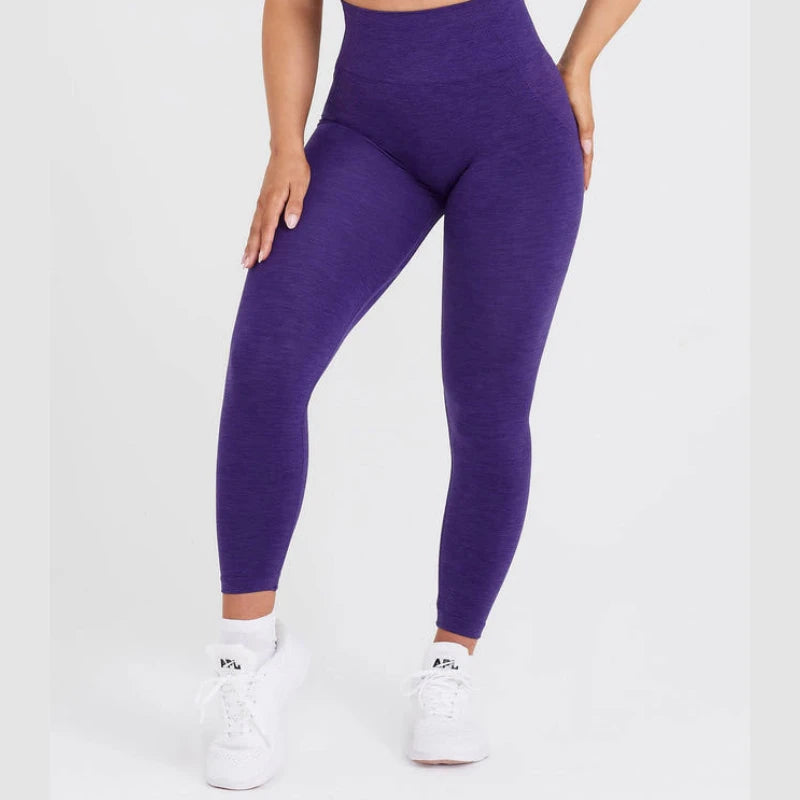 Amplify Mühelose Leggings für Damen, Push-Up-Booty-Leggings, Scrunch Butt, Stretch-Workout-Gym-Tights, Fitness, nahtlose Yogahosen