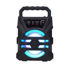 500mAh Bluetooth-Lautsprecher Soundbox Hochleistungs-Bluetooth-Lautsprecher TF-UDisk-Karaoke-Handlautsprecher Subwoofer zum Tanzen