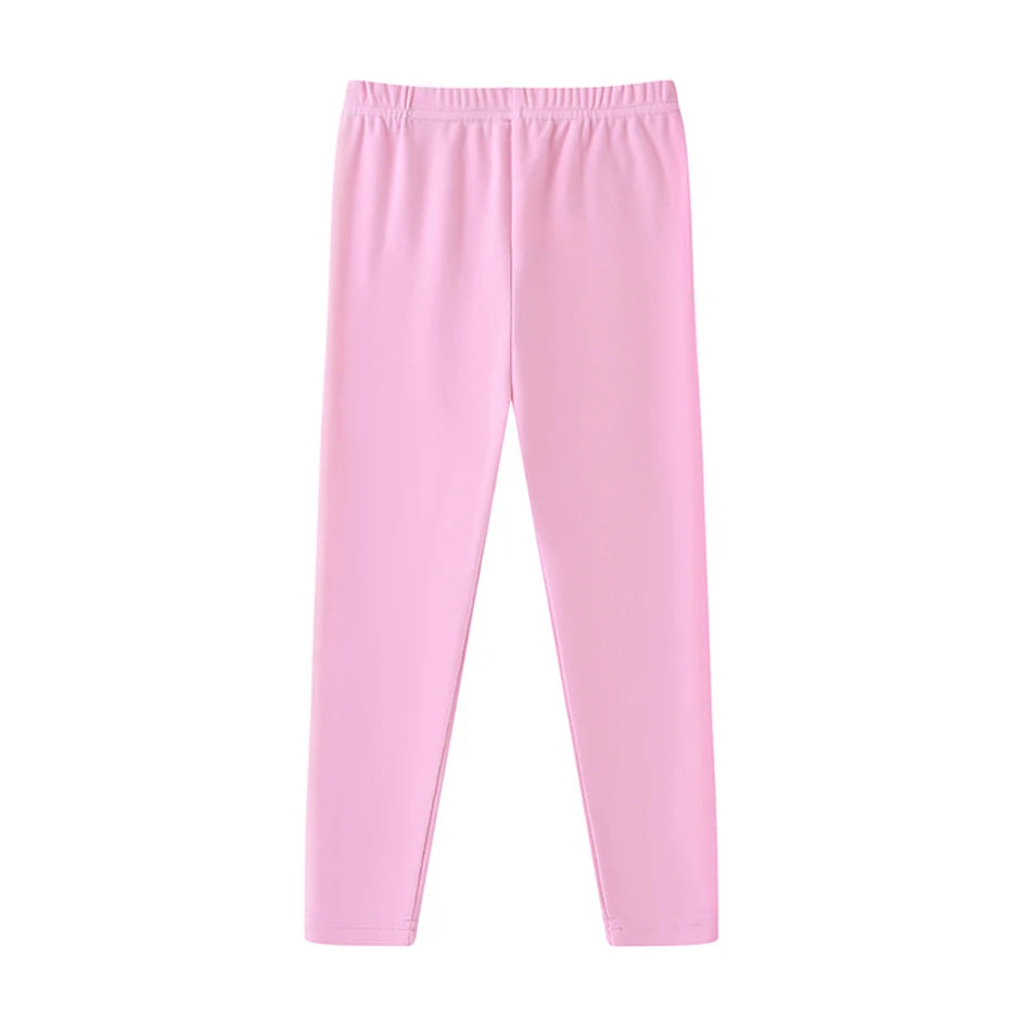 3/4-piece Autumn/Winter Children's Multi-color Combination Fashionable Slim Fit Leggings For Girls Sports And Casual Warm Pants