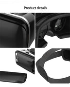 VR Shinecon 10.0 Helm 3D-Brille Virtual Reality Headset für Smartphones VR-Brille Videospiel Fernglas
