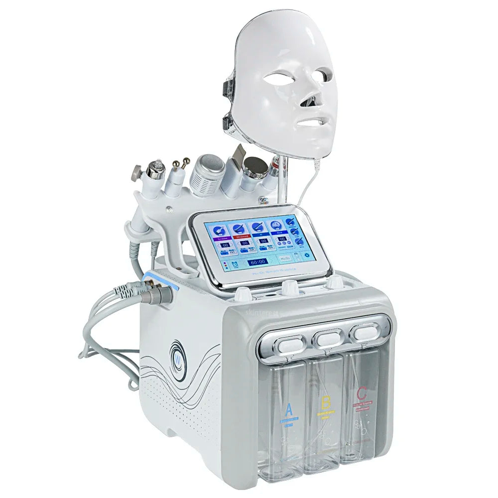 NEW 7 in 1 Skin Rejuvenation Hydro Dermabrasion/ Deep Facial Cleaning Machine/Bubble SPA Beauty