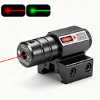 Taktischer Rotpunkt-Laserpointer für die Jagd mit 11mm/20mm Montage, verstellbarem Visier, Zubehör für Picatinny-Schiene
