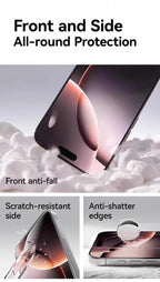 Joyroom 1/2/3 Stück für iPhone 17 Pro Max HD Glas Displayschutzfolie für iPhone 17/17Pro/17Air Vollbild-Schutzfolie aus gehärtetem Glas