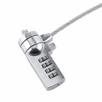 Laptop and PC anti-theft devices, combined security lock, cable chain, 4-digit password