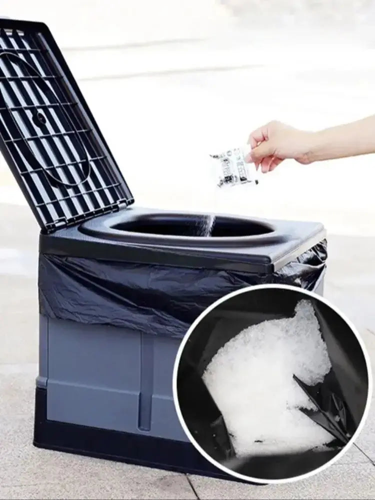 120-12PCS Camping Toilet Chemicals Liquid Waste Gelling Deodorizing Powder Eco Absorbent Gel Camping Toilet for Portable Toilet