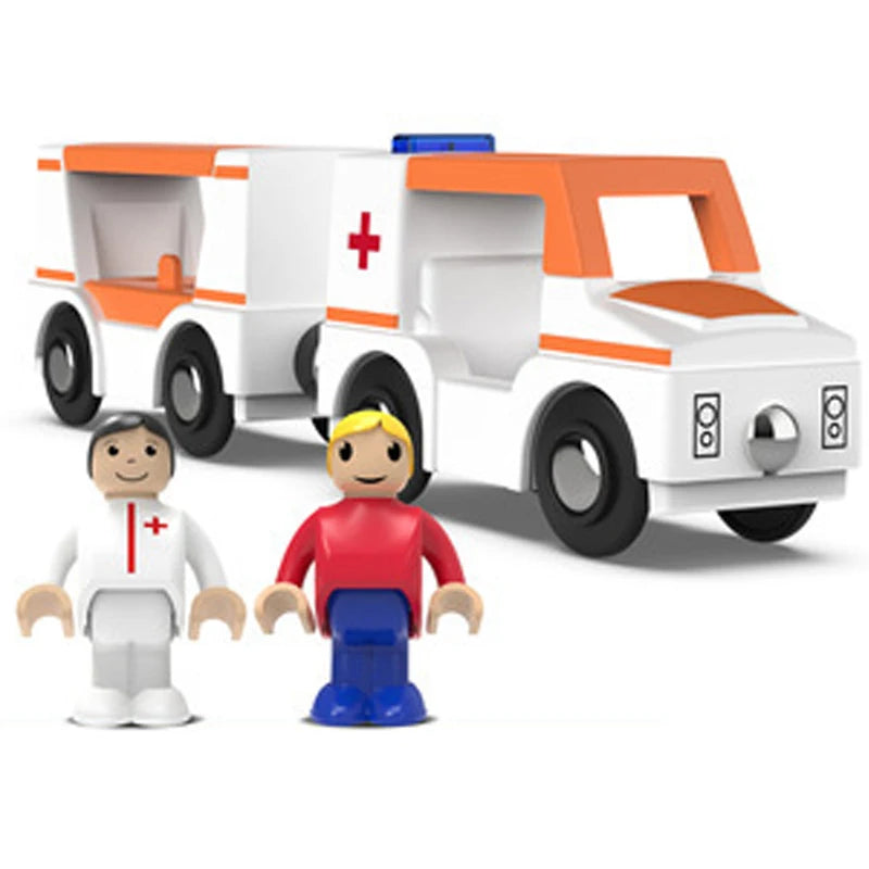 Kinder elektrische Eisenbahn Lokomotive Magnetischer Zug Waggon Diecast Slot Spielzeug Passend für Holzeisenbahn Gleis Spielzeug für Kinder Geschenk