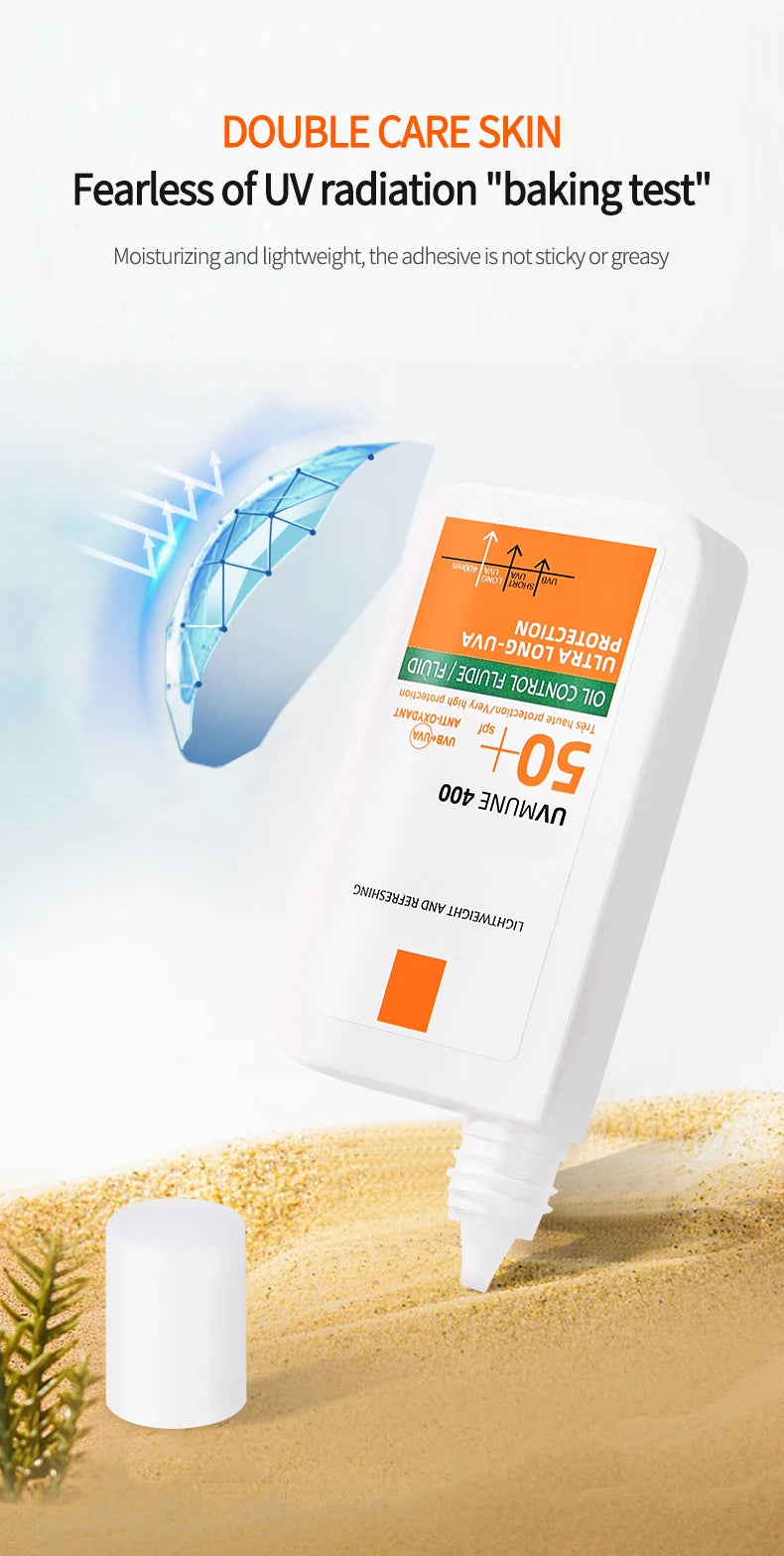 SPF50+ Sonnencreme Lotion Leicht Nicht Fettend UV-Schutz Gesichts- und Körper-Sonnenschutz Langanhaltend Feuchtigkeitsspendend Erfrischender Sonnenschutz