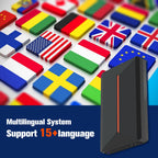 3760+ 3D/AAA Spiele für PS4/PS3/PS2/Switch/WII/WIIU/N64/DC Etc. Tragbare 500GB Launchbox Externe Gaming-Festplatte für Windows PC