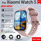 For Xiaomi Watch 5 Smart Watch Men HD AMOLED Screen Heart Rate Bluetooth Calling GPS Tracking Waterproof Sports SmartWatch Women