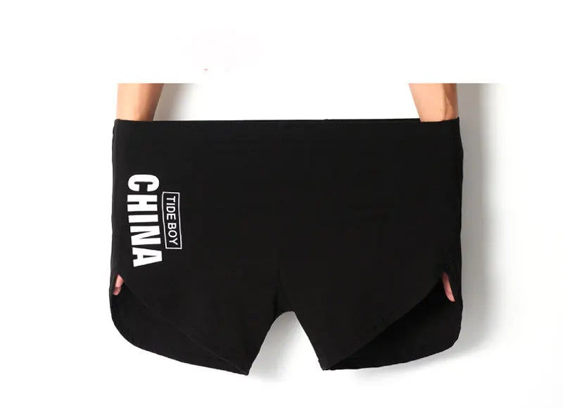 Fashion Locker Herrenunterwäsche 100% Baumwolle Weiche Mittelbund-Boxershorts Atmungsaktive Unterhosen Jungen Große Größen Boxershorts Schlafanzug