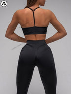 High-Waist Scrunch Butt Yoga Leggings 2024 – dicke Lifting Workout Tights, sexy schwarze Plus Size Yoga Hose für Damen