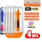 1-4 STÜCK HD Entsperren Staubfrei Einfache Installation Displayschutzfolie Für Google Pixel 9 Pro XL 10 10A 9A 8 8A 7 7A 6A Pixel10 Gehärtetes Glas