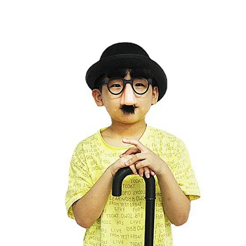 Große Nase Brille mit Augenbrauen Schnurrbart Alberne Lustige Foto Requisiten Halloween Party Brille Neuheit Scherz für Geburtstagsfeiern