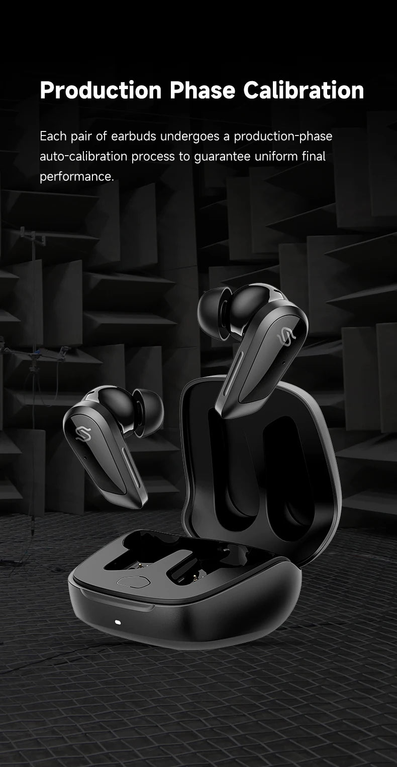 EDIFIER S10 Planar Magnetic ANC True Wireless Earbuds Hi-Res LDAC Bluetooth 5.4 Kopfhörer 6 Mikrofone 28 Stunden Akkulaufzeit
