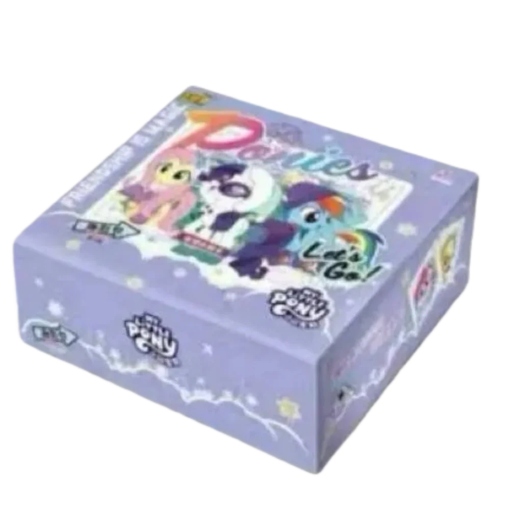 KAYOU Genuine My Little Pony Karte Freundschaft für immer Karten Star Pack Wunderschöne vergoldete Prinzessinnenkarten Sammelkarten Spielzeug Geschenke