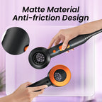 Professioneller Föhn für Reisen und Zuhause, leistungsstark, ionisch, Friseur-Salonausstattung, Heiß- und Kaltluft, Super Black One Step Haartrockner