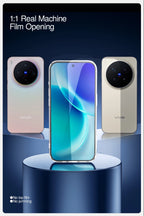 SmartDevil 2 Stück Displayschutzfolie für Vivo X200 Pro Mini X300 HD Anti-Blaulicht Gehärtetes Glas Nicht vollflächig Anti-Fingerabdruck