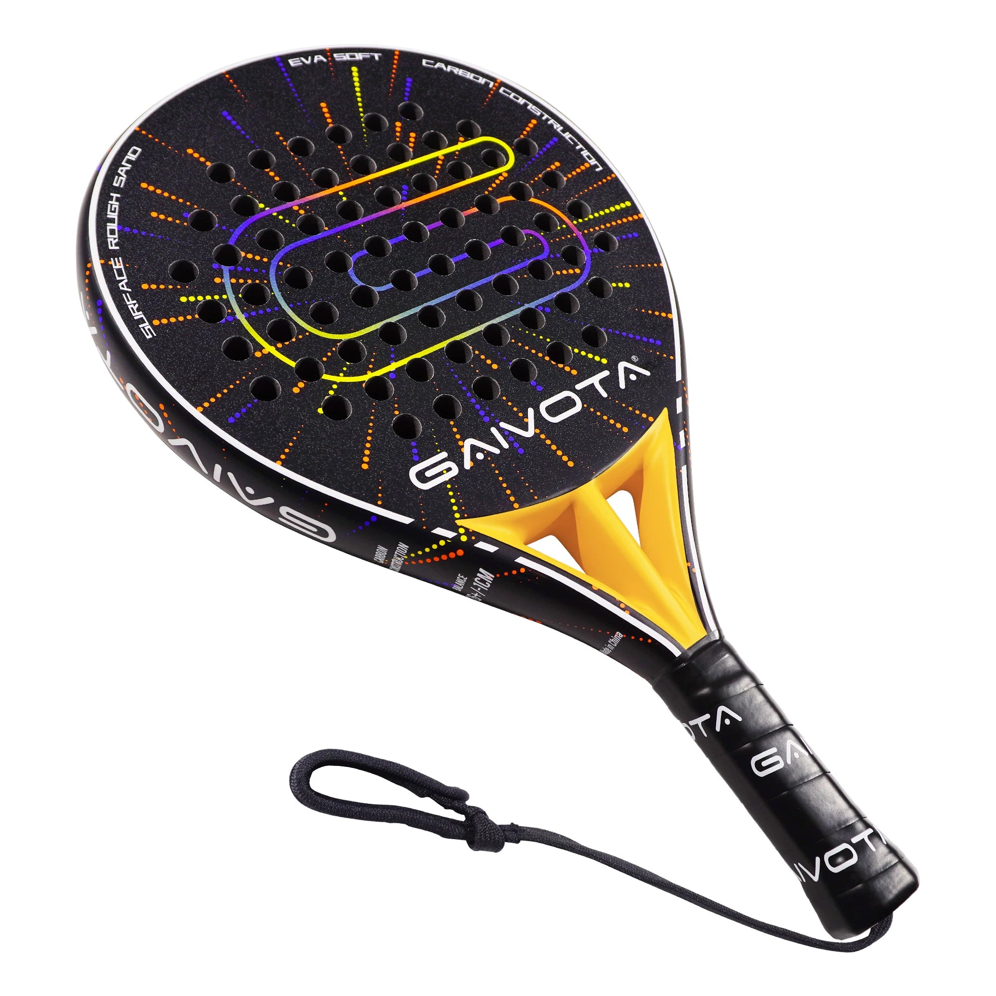 GAIVOTA 2026 neues Debüt PX30 Padel Tennisschläger Karbonfaser-Oberfläche EVA-Memory-Schaum-Kern Padelschläger