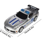 Analoge Slot-Car 1:32 Maßstab Renn-Polizei Spielzeug für Kinder Elektrische Rennstrecke