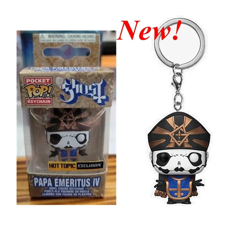 Neue FUNKO Schlüsselanhänger Disney Dämonin Prinzessin Bella Arielle Alice Anna Elsa Bell Jack Sally Stitch Actionfigur Spielzeug Ornamente
