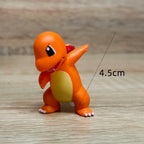 Pokémon Actionfigur Pikachu Spielzeug Glumanda Schiggy Bisasam Taschenmonster Kleine Figur Kindergeschenk