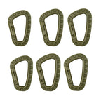 Taktischer Karabiner Karabina Karabiner Clip Plastik Kadett Wandern Camping