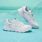 Xtep Damen Laufschuhe Verschleißfeste Freizeit-Sportschuhe Für Damen Winter Tennis Sneaker Damen Weiß 879318110073