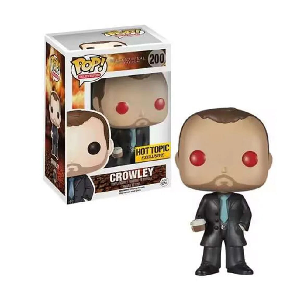 Funko Pop Supernatural Sam #93 Dean #94 Castiel #95 Charlie Crowley Bobby Singer Actionfigur Spielzeug POP-SPN Vinyl-Puppe Kindergeschenk