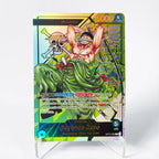 One Piece Roronoa Zoro Serien-Set Championship Treasure Cup Promo Anime Sammlerstücke DIY Replik-Karten Texturkarte