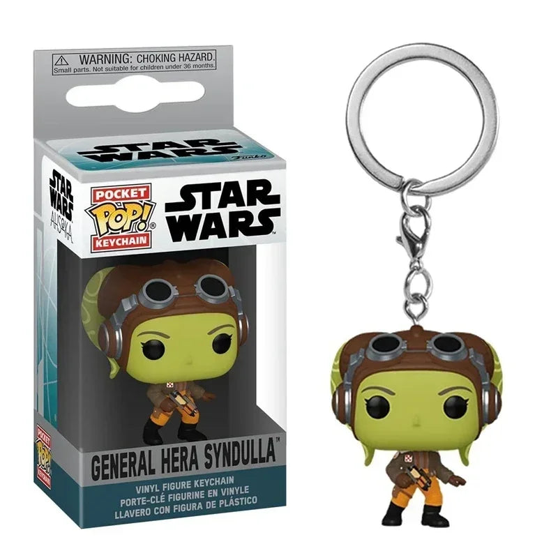 2026 Funko Schlüsselanhänger Ranger Rot Blau Pink Minion Kevin Otto Stuart Spider Spot Vash Ahsoka Inuyasha Homer Sam Sally Figuren Spielzeug