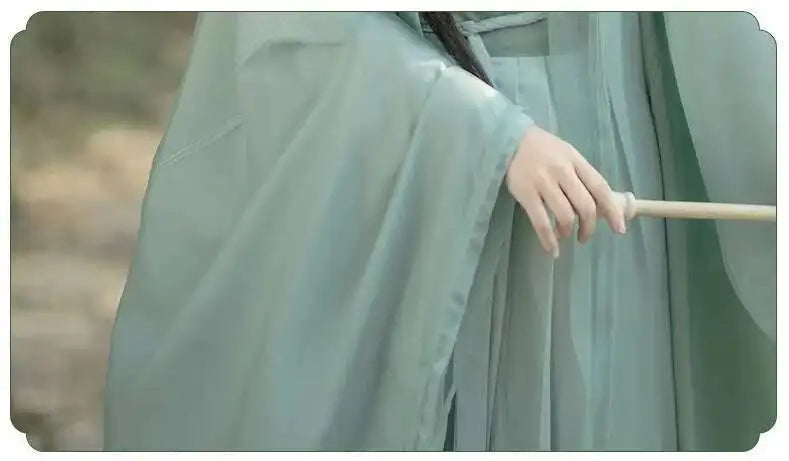 China Traditionelle Hanfu Damen Abendkleider Elegante Feenrock Weite Große Ärmel Elegantes Kleid Bankett Tanz Kleidung Frühling