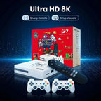 Home-Gaming-Konsolen G7, G8 8K 3D, unterstützt zwei Spieler, 60.000 klassische Retro-Arcade-Spiele, inklusive kabelloser 2.4G-Controller.