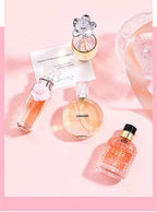 Marken-Geschenkbox 4-teiliges Set Parfüm Damen Parfum Femme 100ml Frischer natürlicher Blumenduft Spray Feminino Parfums De Mujer Originales