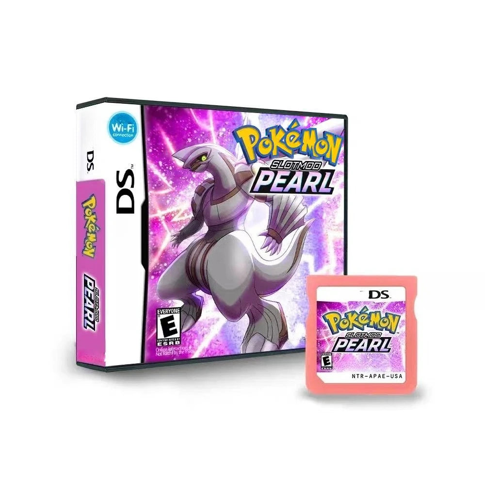 NDS-Spielkarte, Pokémon-Serie Platin, Pure Heart, True Soul, Conquest, Garbage Gold, Neue Version Englisches Spiel