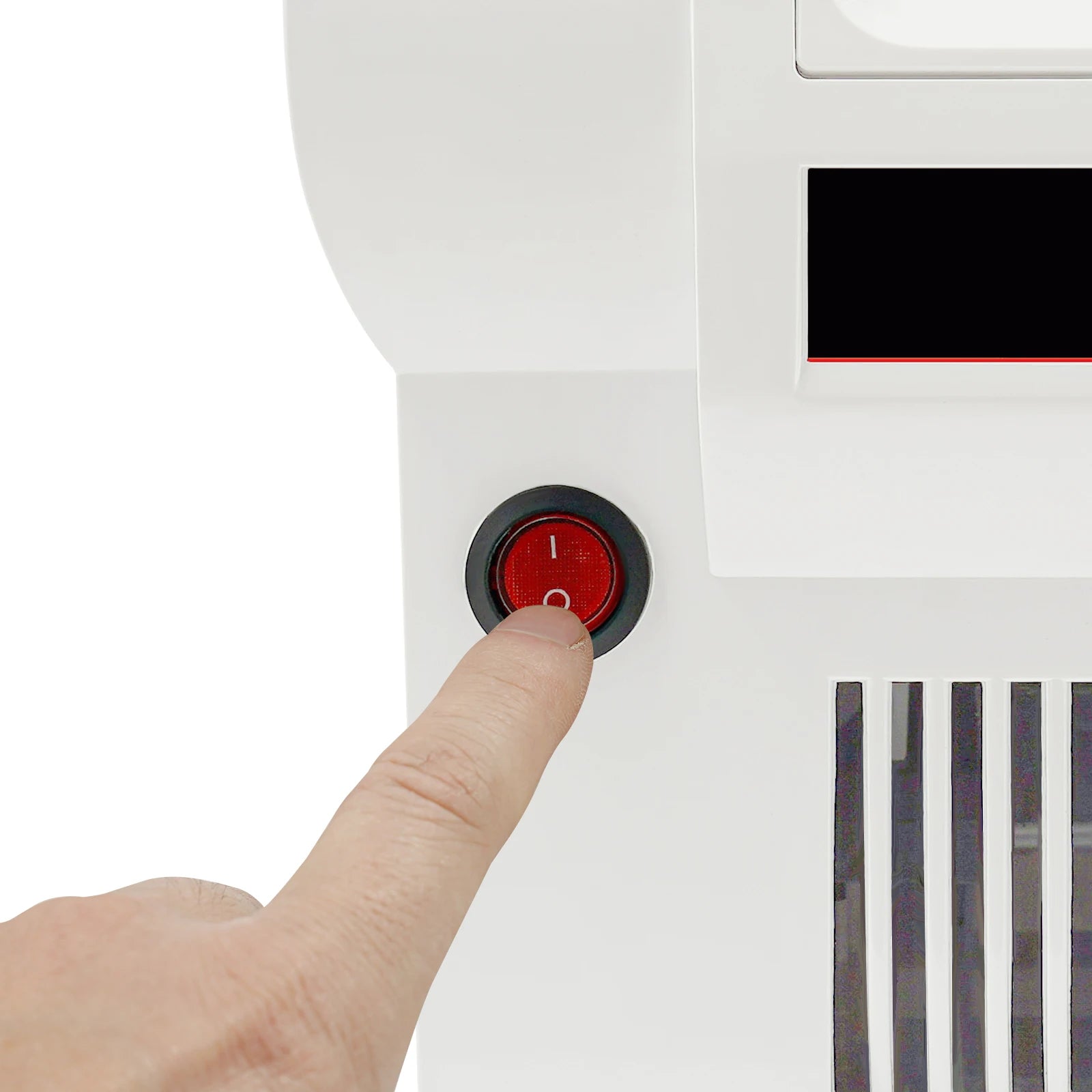 Elektrischer Infrarot-Sensor-Händetrockner 1200W Hohe Effizienz Automatischer Kompakter Warmluft-Händetrockner für Heim-, Toiletten- und Bürobereich