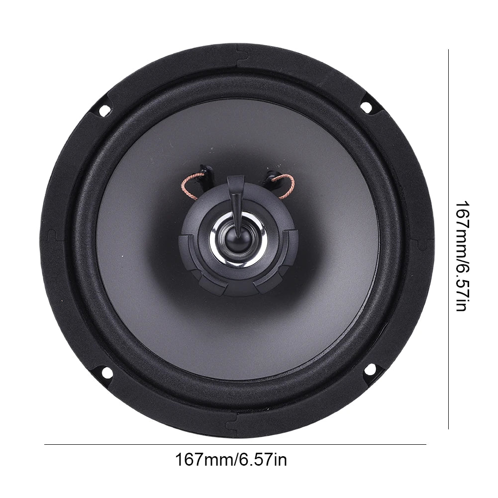 4/5/6 Zoll Auto Audio HiFi Musik 12V 2-Wege Auto HiFi Koaxiallautsprecher 4 Ohm Vollbereichsfrequenz Auto Audio 300W/400W/500W