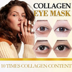 Kollagen-Augenmaske, tief feuchtigkeitsspendend, strafft die Haut um die Augen, Augenpflege, Anti-Aging-Hautpflege, verjüngt die Haut