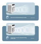Mini USB Schreibtischventilator, tragbar, leise, kühler Klimaanlage für Schlafzimmer und Zuhause mit Befeuchtungs-Sprühfunktion, Tischventilator
