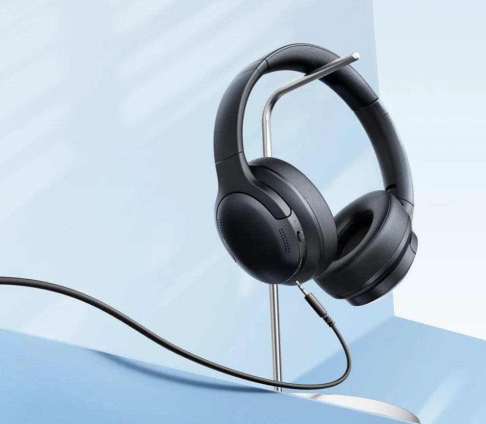 Baseus BH1 Lite Kabellose Kopfhörer Bluetooth 6.0 ENC Klare Anrufe Super Bass Hit Kopfhörer 80 Stunden Spielzeit Over-Ear Headset