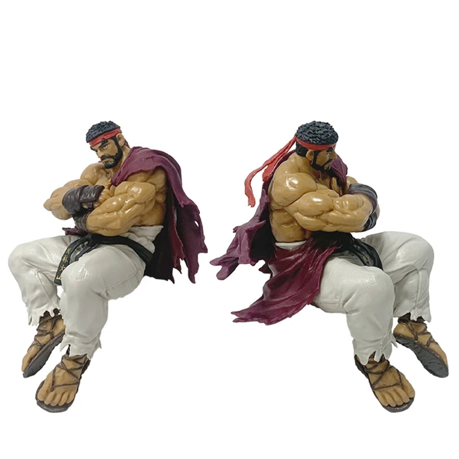 14cm Street Fighter 6 Anime Spielfigur Ryu Actionfigur Noodle Stopper Ryu Figur Raumdekorationen PVC Sammlung Modell Spielzeug