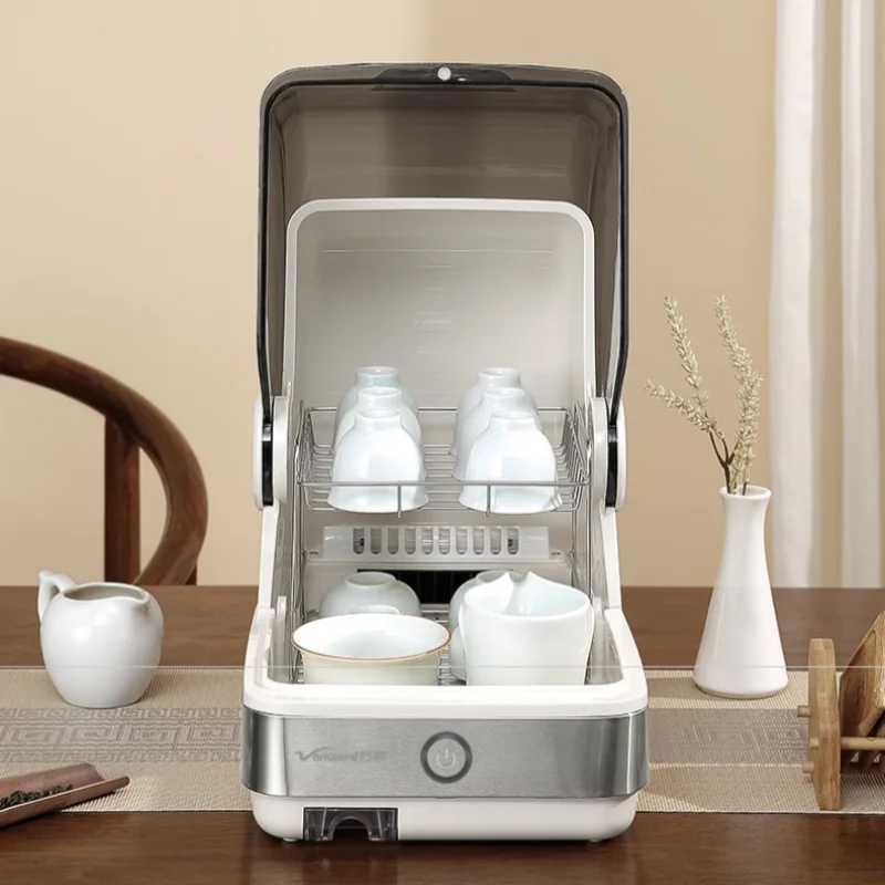 220V 22L Double-layer Compact Portable Sterilizer Machine for Home Kitchen Utensils Baby Bottles UV Sterilization and Drying Hauptbild